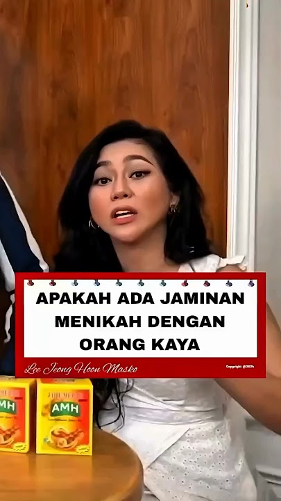 tidak ada jaminan bahagia menikah dengan orang kaya🤭#podcast