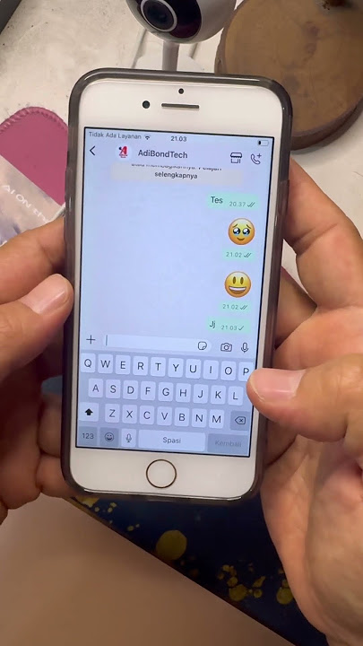iPhone 7 tidak bisa buka WA blank