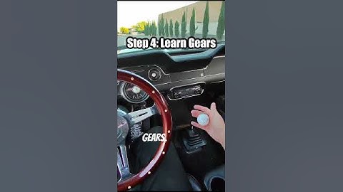 7 easy steps to learning stick shift! #learn #howto #stickshift #manual