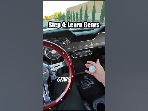 7 easy steps to learning stick shift! #learn #howto #stickshift #manual