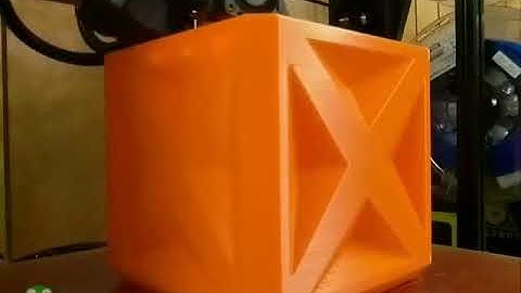 VEX Tower Takeover - Cube - 3D Print Element - Timelapse