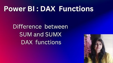 How to use SUMX in Power BI | How to use SUM in Power BI | How SUMX works in Power BI