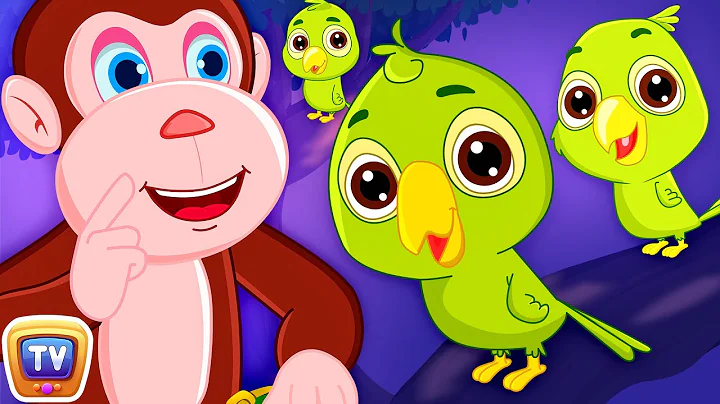 The Clever Monkey who saved the Parrots - ChuChu TV Storytime Good Habits Bedtime Stories for Kids