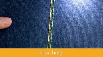 Couching on the Baby Lock Brilliant