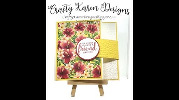 Fun Fold Friday - #4 - A Buckle Fold Card