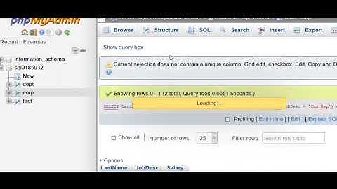 RDBMS live session from PRAXIS - 361DM
