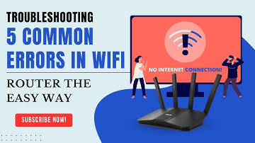 Fix 5 Common WiFi Router Problems | How to Fix Wifi Router Issues