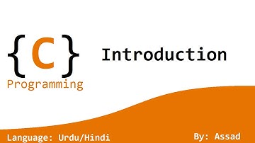 C Language Lesson 1: Introduction (Urdu/Hindi)