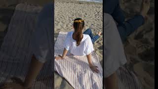 Boho stripes Turkish towel - The perfect beach blanket
