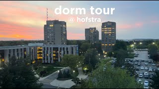 Hofstra Dorm tour + college advice & essentials