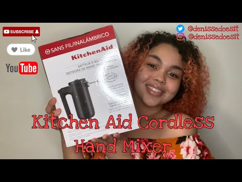 KitchenAid 5-Speed Ultra Power™ Hand Mixer KHM512GU Unboxing