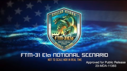 Post Mission Video Flight Test Aegis Weapon System 31 Event 1a (FTM-31 E1a)