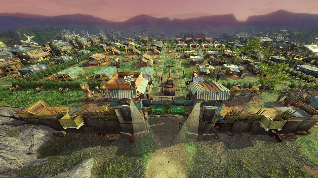 Built a MASSIVE Post-Apocalyptic CITY in Surviving the Aftermath