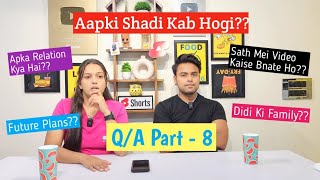 Hum Shadi Kab Krenge?? QnA Part 8🥵 | @NikshriVlogs