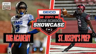 On september 13th, 2019 two powerhouses in the usa today top 25
squared off at rutgers university between img academy (fl) and st.
joseph's prep (pa). ga...