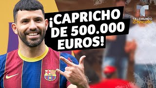 El capricho de 500.000 euros de Agüero en Barcelona | Telemundo Deportes