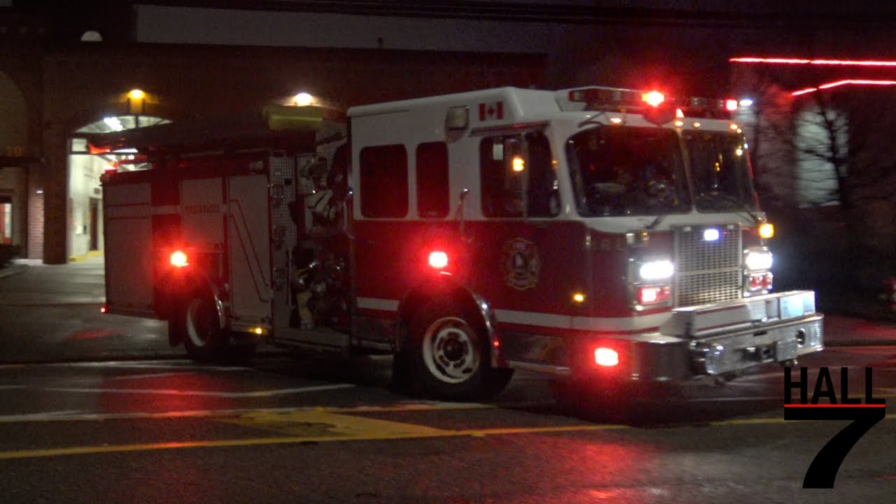 Surrey Fire Service - Rescue 10 Responding - YouTube