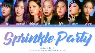 NMIXX Sprinkle Party Lyrics (Color Coded Lyrics)