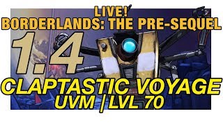 LIVE! Borderlands The Pre-Sequel UVM LVL 70 CLAP04 [AS JACK!] 87