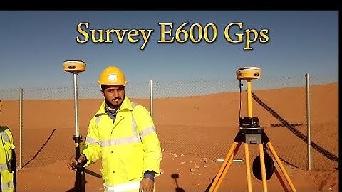 Survey E600 GPS setup Full Training|| how to setup E600 GPS||