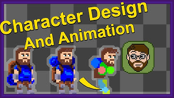 Pixel Art Character With Animations - With Aseprite