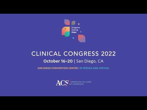 Join Us for Clinical Congress in San Diego this October | Clinical Congress | ACS