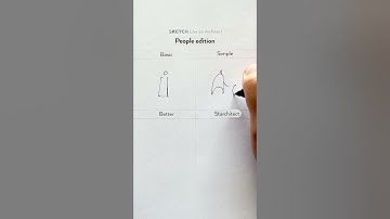4 Styles of Drawing PEOPLE Like an Architect