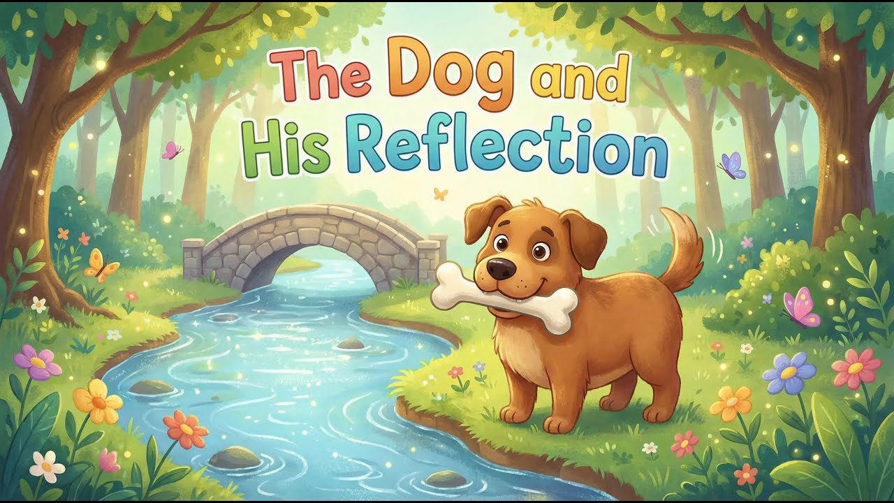 Reading Report｜The Dog And His Reflection｜Bilingual Story｜StoryTime ...