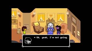 Susie invites Kris to the beach | Deltarune Sprite Animation