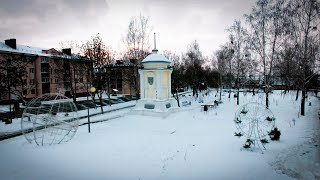 город Ляховичи, Ляховичский район, декабрь 2022 года, видео с квадрокоптера, дрона - studiorec.by