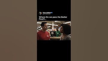 Where do we pass the "butter" first?! 😅 #veo3 #ai #Google #Gemini #flow #comedy
