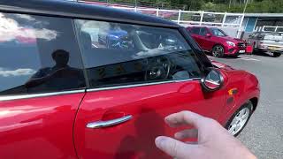 2017 MINI ONE D 1.5 Diesel PEPPER Metallic Red Black for sale Castle Motors