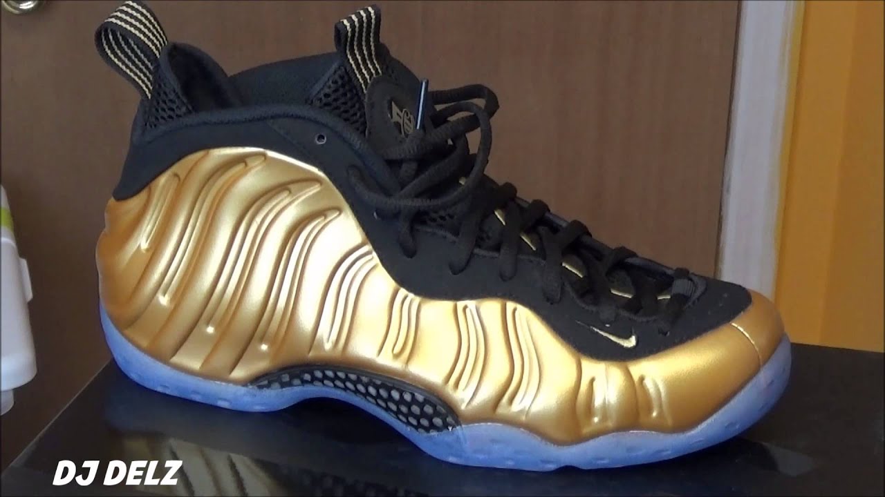 gold foams shoes