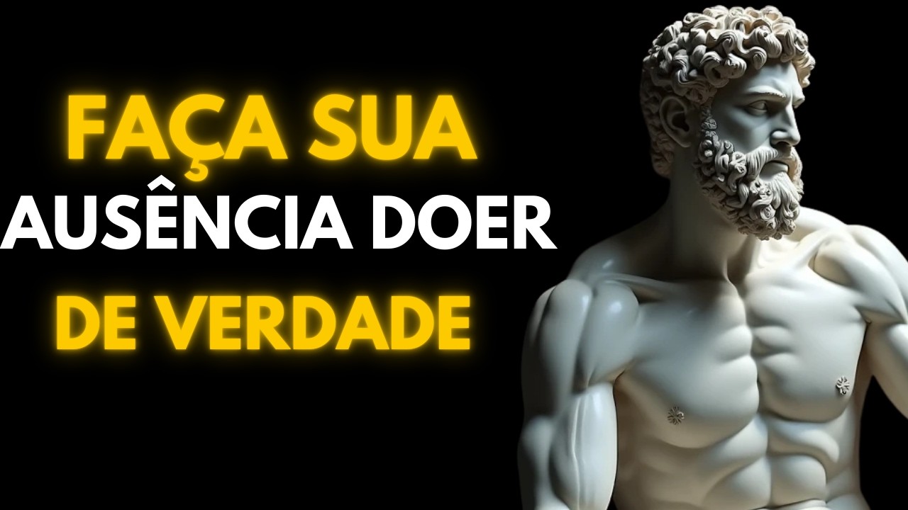 Como fazer alguém sentir SUA FALTA sem demonstrar fraqueza | Estoicismo