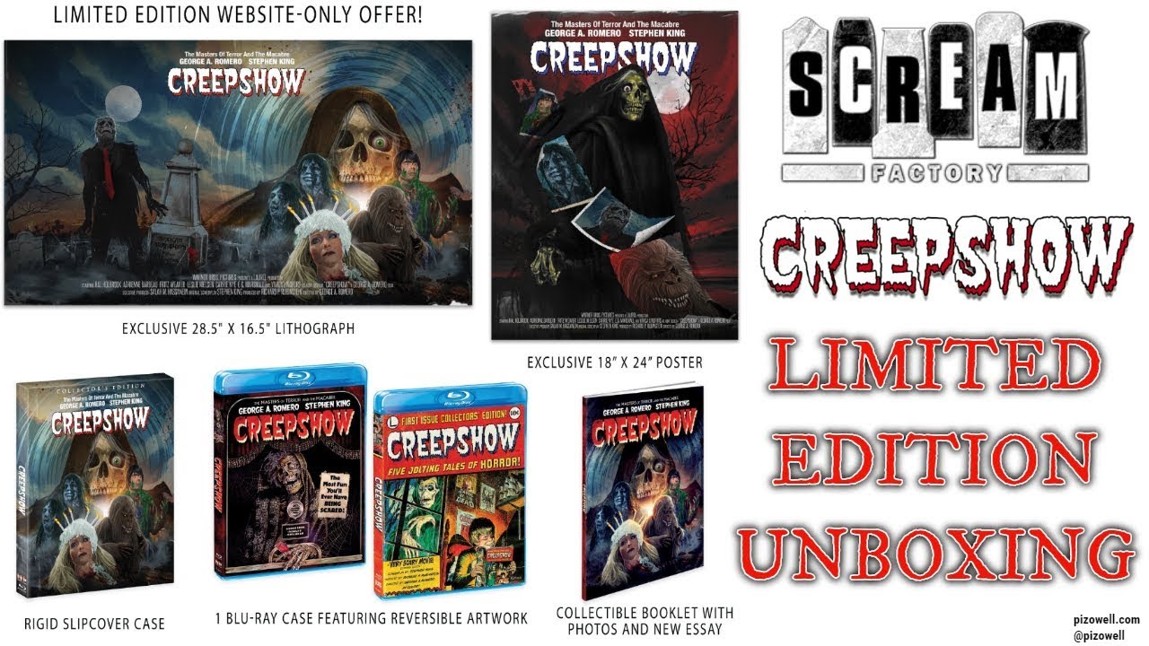 CREEPSHOW (1982) - Scream Factory Limited Edition Unboxing