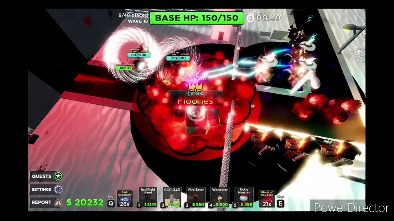 Soloing Calamity Mode in SCP Tower Defense (Without Tickle Monster, 343, and Red Right Hand)