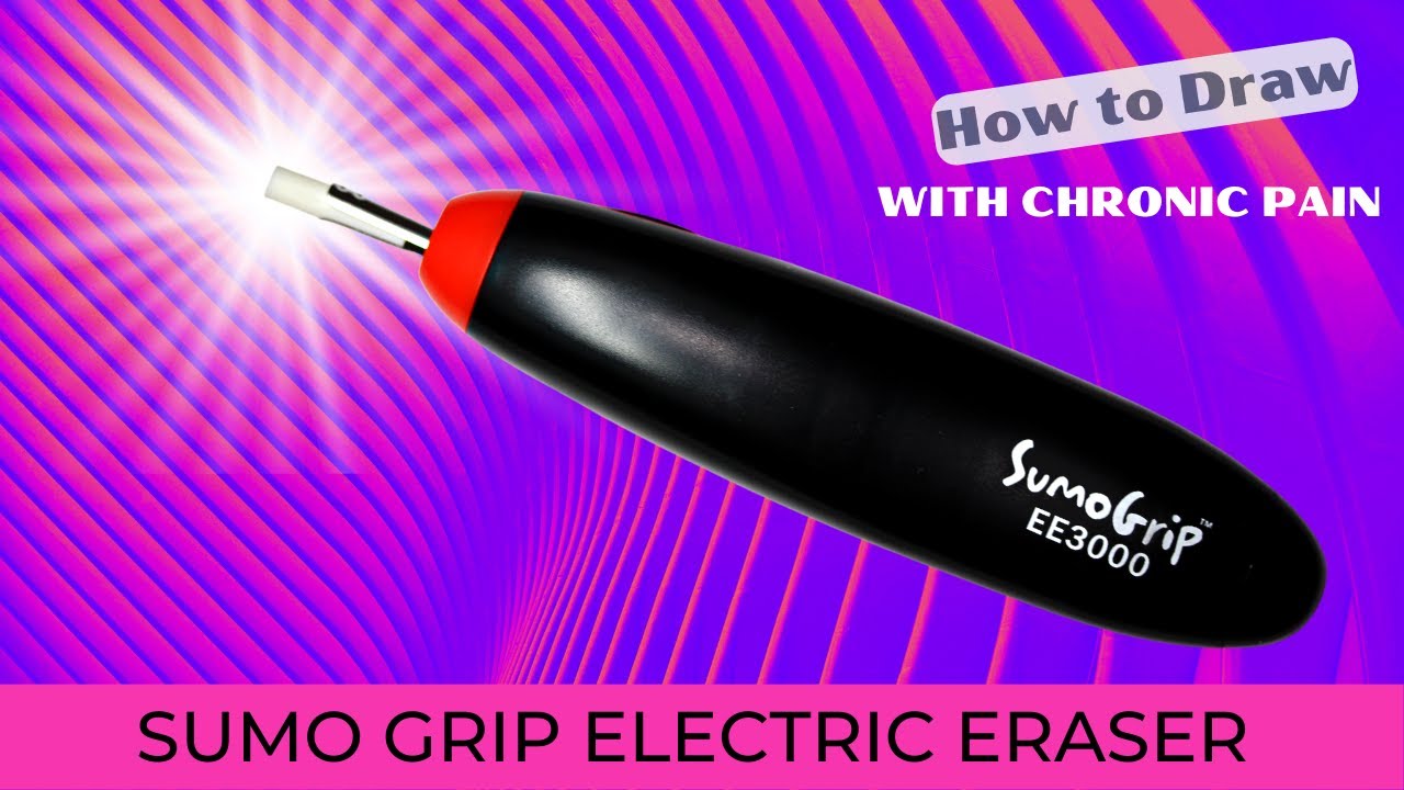 SUMO GRIP EE3000 ELECTRIC ERASER PRODUCT REVIEW THAT WILL CHANGE YOUR LIFE!  Hurrah! 