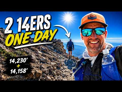I Hiked TWO Colorado 14ers in One Day | Mount Shavano & Tabeguache Peak
