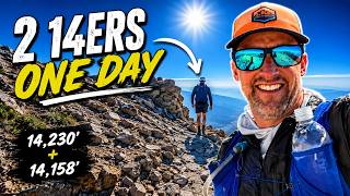 I Hiked TWO Colorado 14ers in One Day | Mount Shavano & Tabeguache Peak