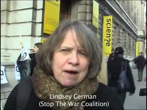 LINDSEY GERMAIN ( PROTEST AGAINST "ISRAEL DAY OF C...