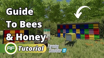 Guide To Bees and Honey In Farming simulator 22