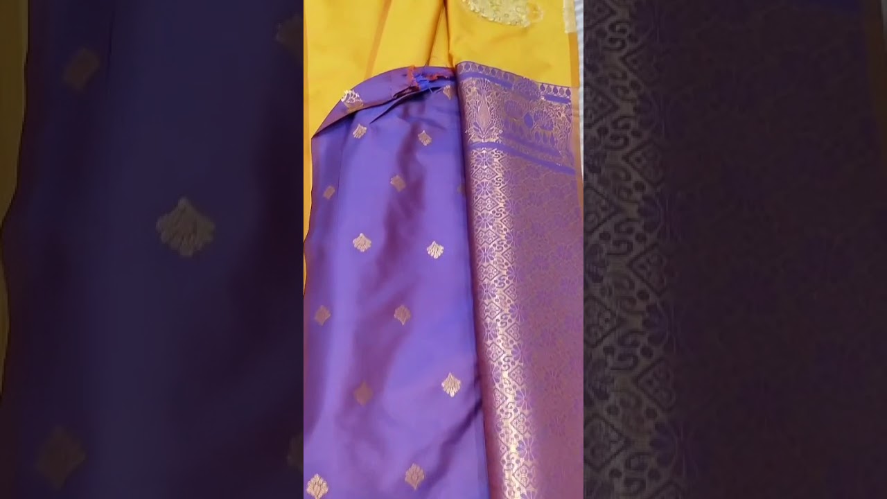 semi kanchivaram saree....for order  watsap...#borderlesssilksarees