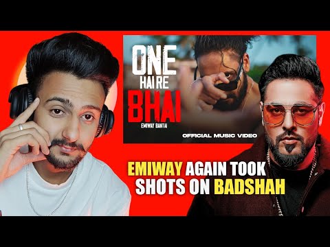 Reaction on EMIWAY BANTAI - ONE HAI RE BHAI | OFFICIAL MUSIC VIDEO