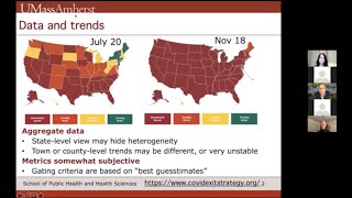 Covid 19, College Campuses, and Contact Tracing (UMass CSSI seminar, Nov. 2020)