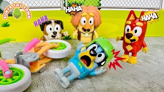 BLUEY Don't Give Up! Practice Makes Perfect ✅ | Lessons For Kids | Pretend Play with Bluey Toys