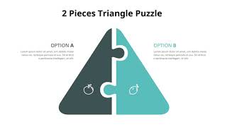 Triangle Shape Diagram Animated Slides