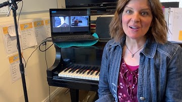 Zoom tutorial for online piano lessons