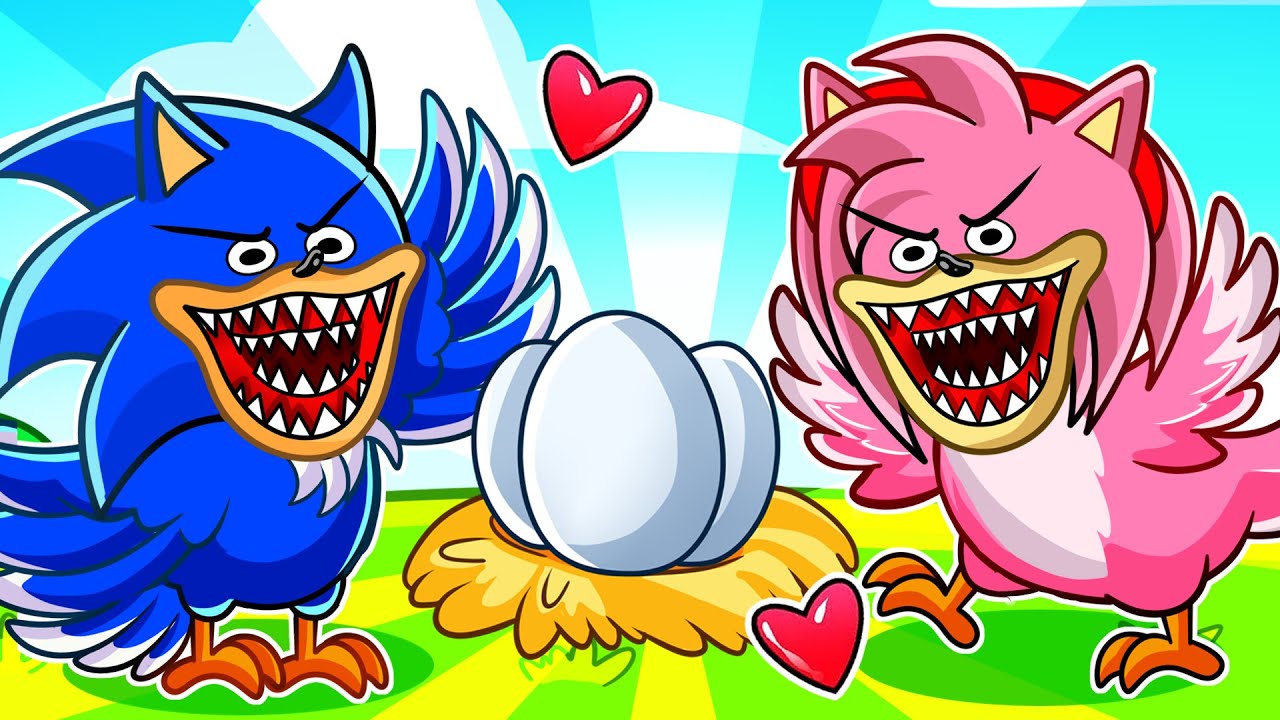 ¡FAMILIA de SHIN SONIC PAJAROS con SONIC Y AMY en ROBLOX!
