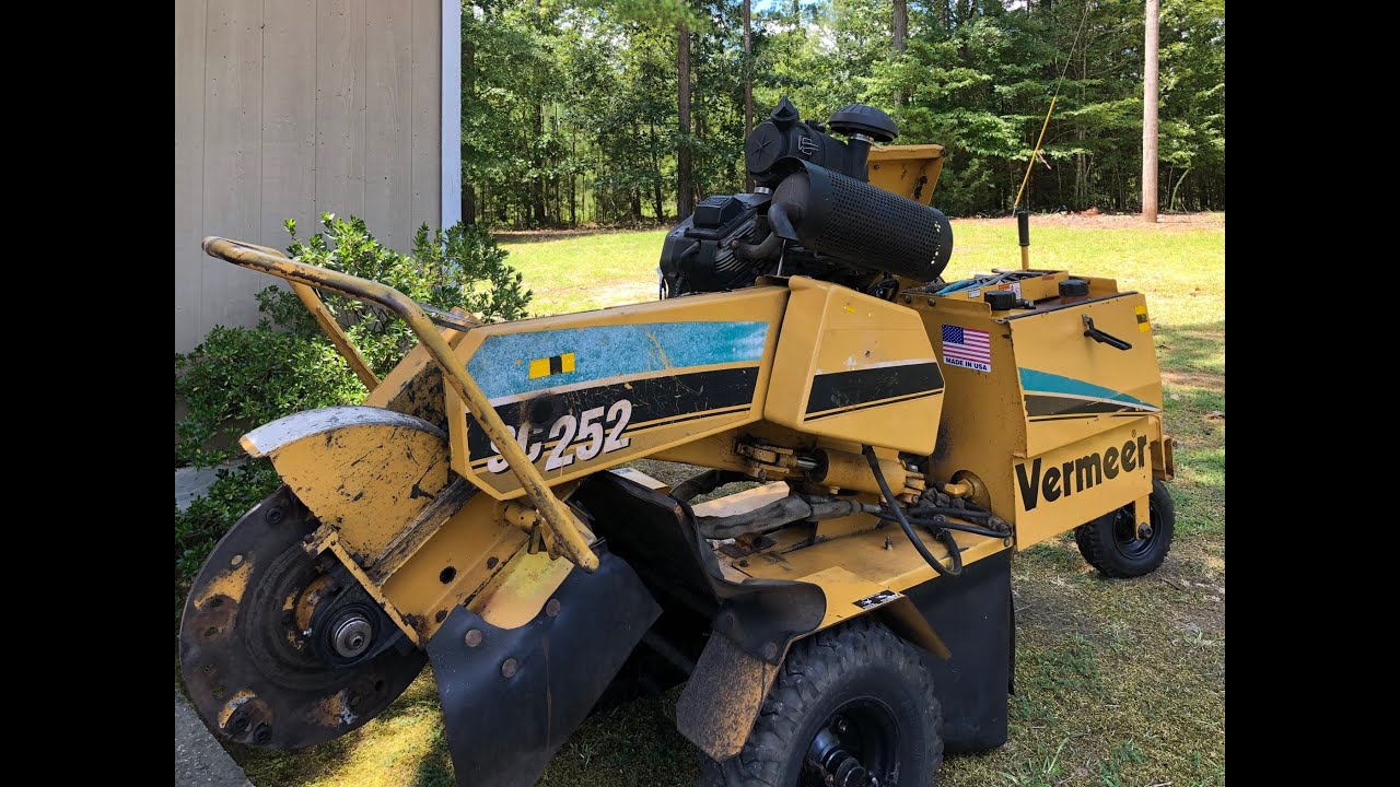 HOW TO CHANGE THE TEETH ON A SC252 STUMP GRINDER