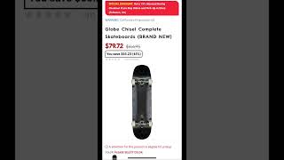 Motorhelmets Store Sale Globe Chisel and G1 Full On Complete Skateboards #shorts  #discount